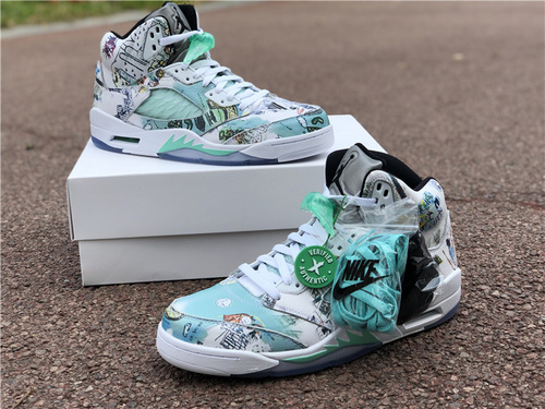 AJ 5 Wings wings color matching_ original material_ company standard_ 40--47.5-fab2d274